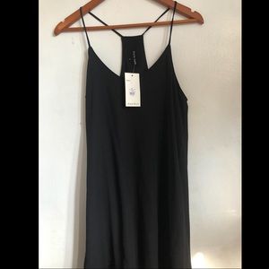 Black flowy summer dress